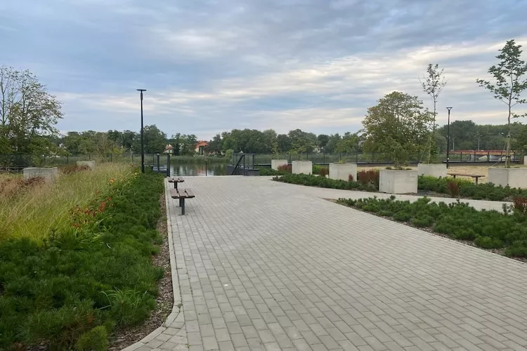 Apartament Spadochroniarzy Polskich 8b/12 Dziwnów-View in summer