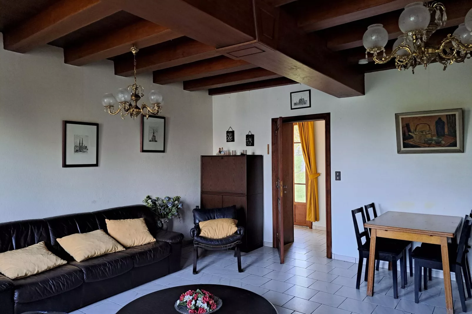 Maison de vacances -   VIEURE-Living room
