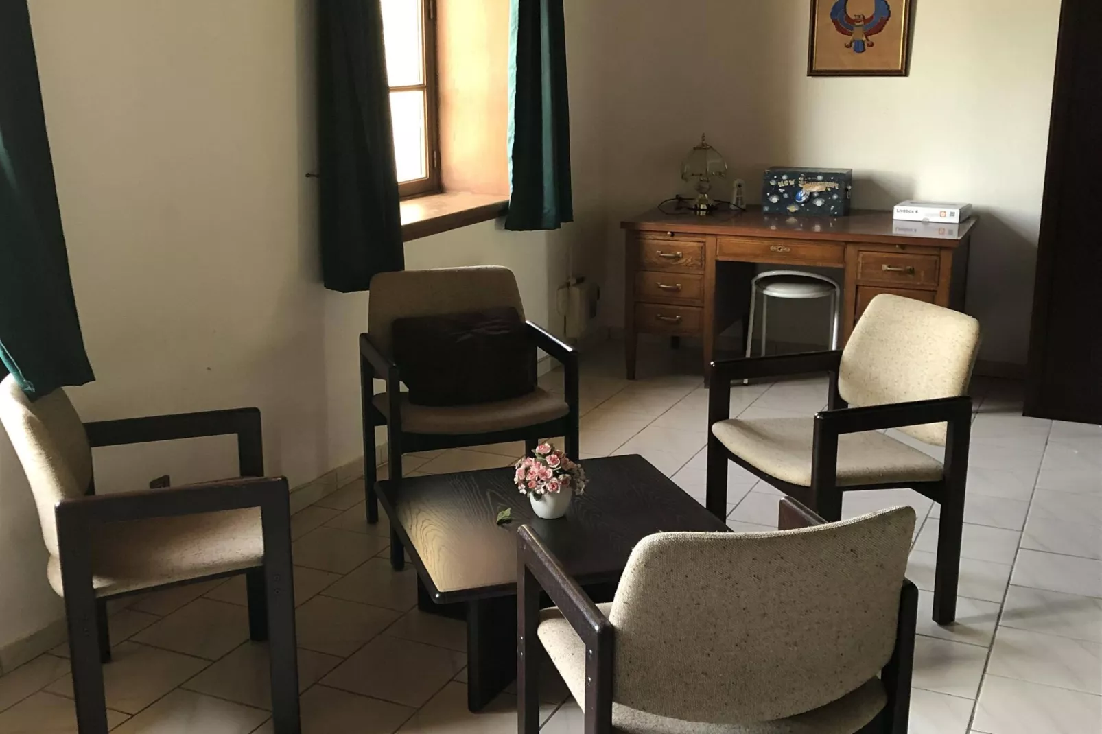 Maison de vacances -   VIEURE-Living room