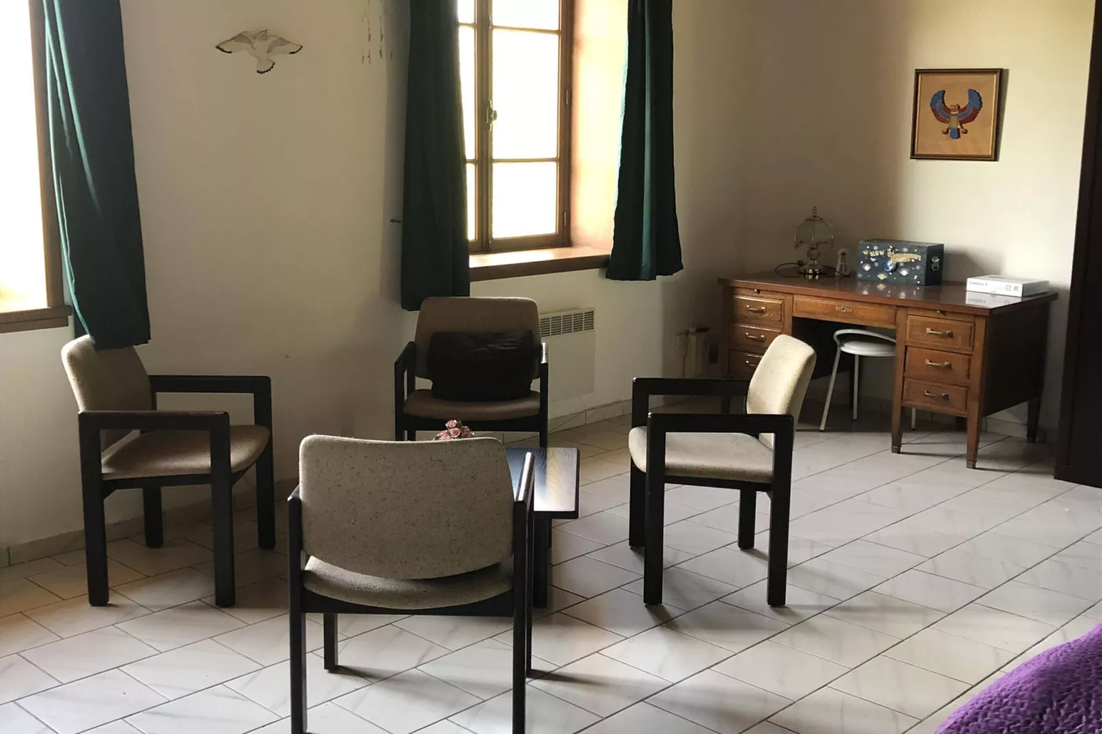 Maison de vacances -   VIEURE-Living room
