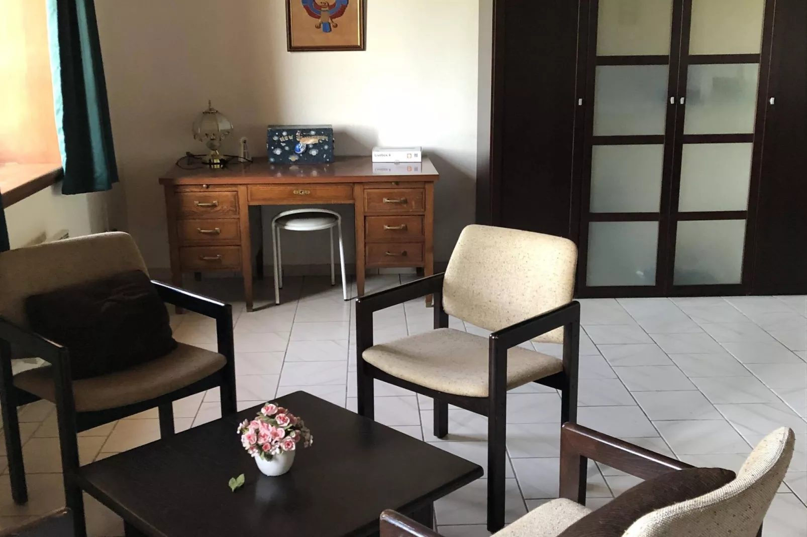 Maison de vacances -   VIEURE-Living room