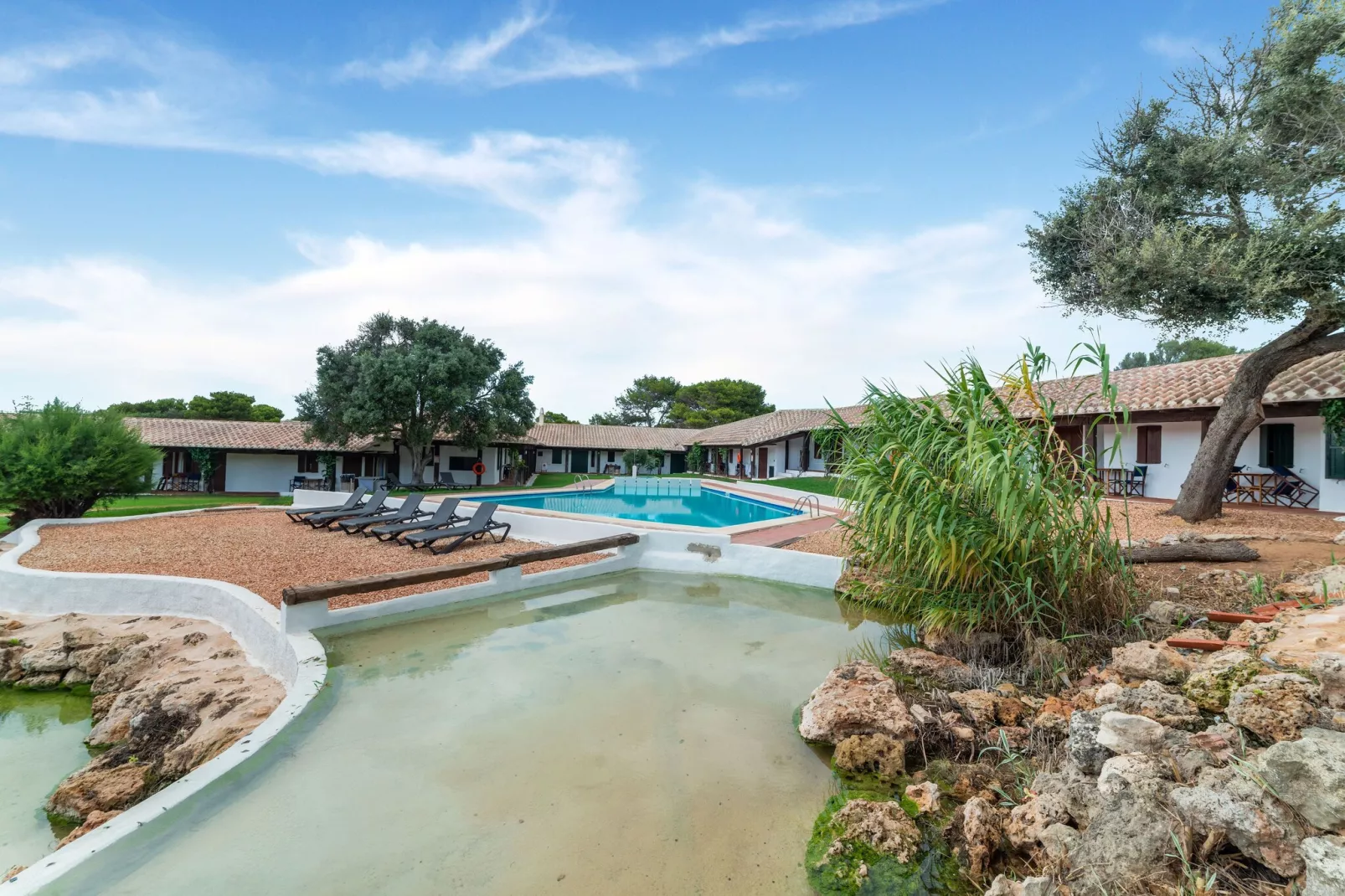 Binibeca Vell IV-Garten Sommer