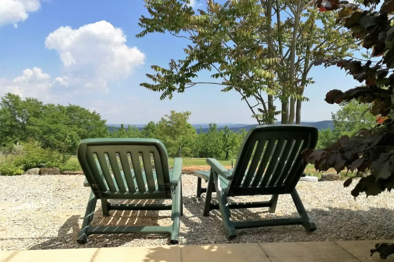Studio 2 personnes Les Papillons-View summer