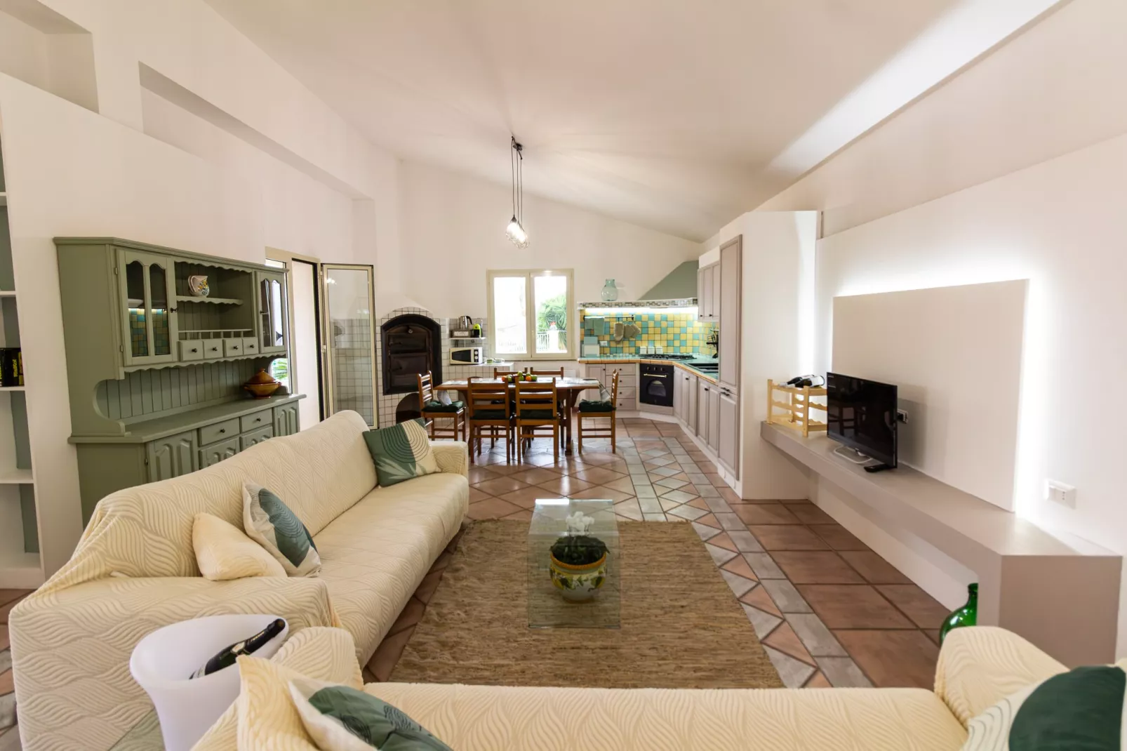 Villa Ninfa-Wohnzimmer