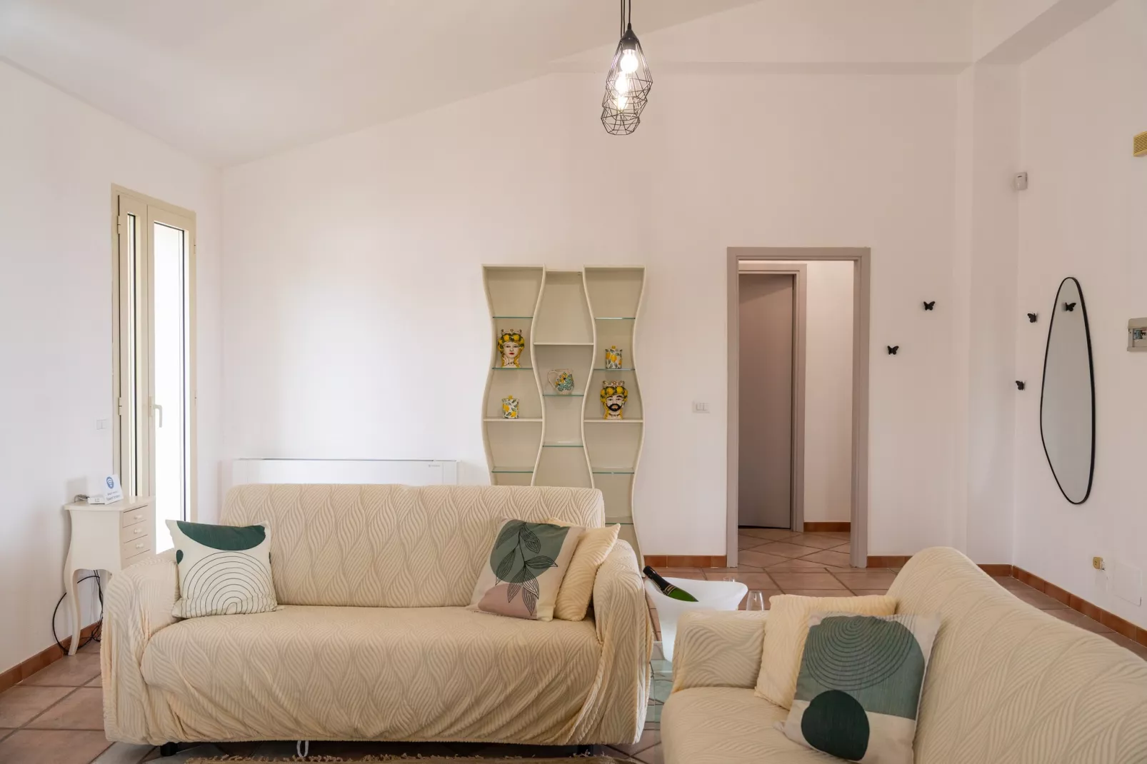 Villa Ninfa-Wohnzimmer