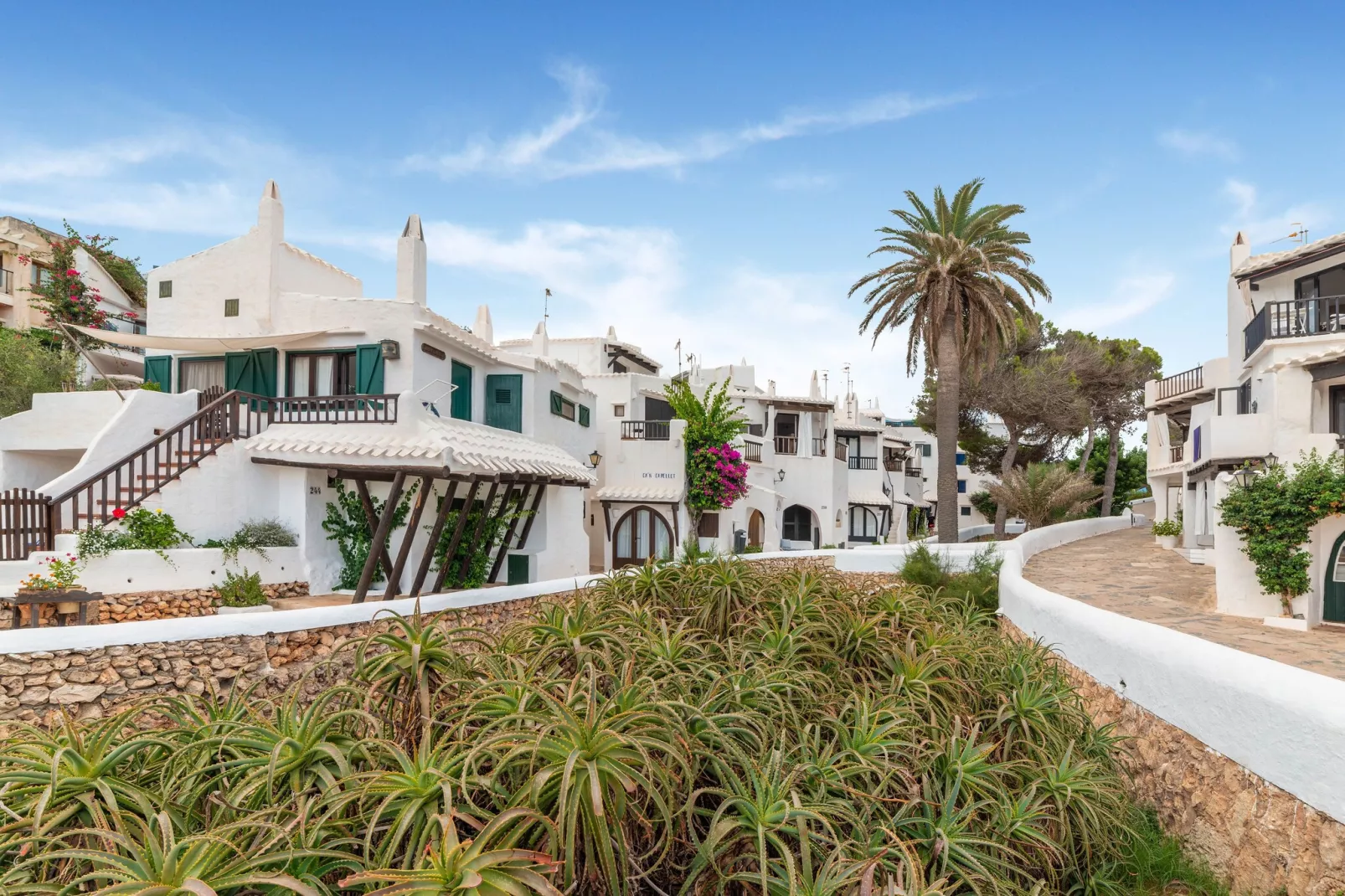 Binibeca Vell IV-Garten Sommer