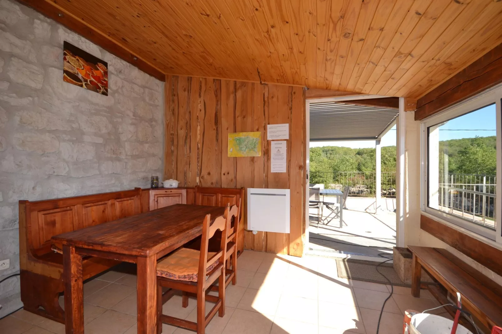 Gite avec mezzanine-Kitchen