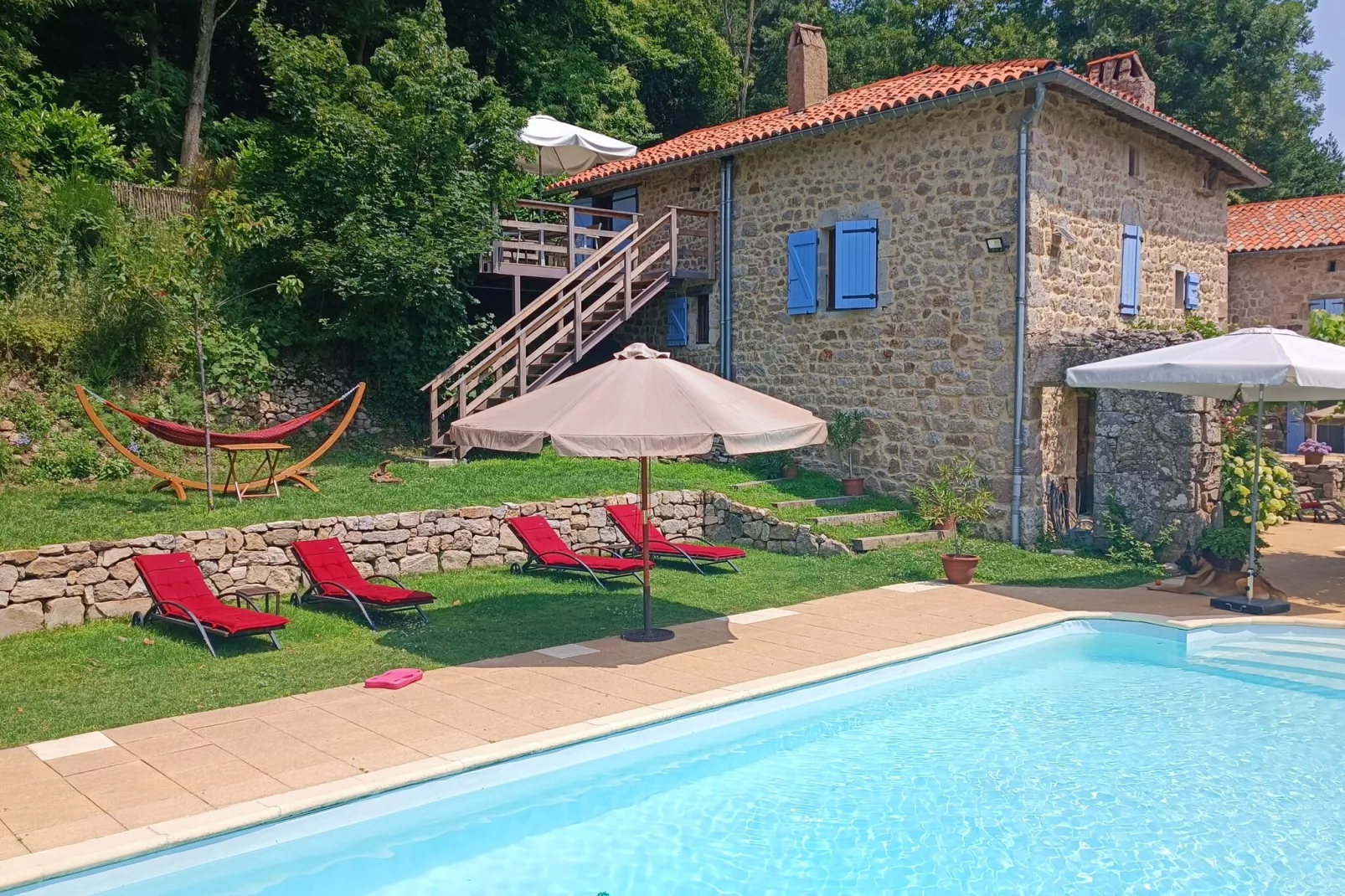 Guesthouse St Basile-Extérieur été