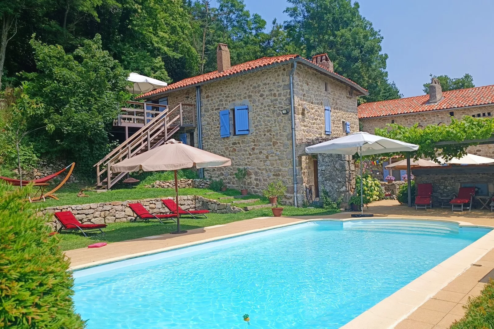 Guesthouse St Basile-Extérieur été