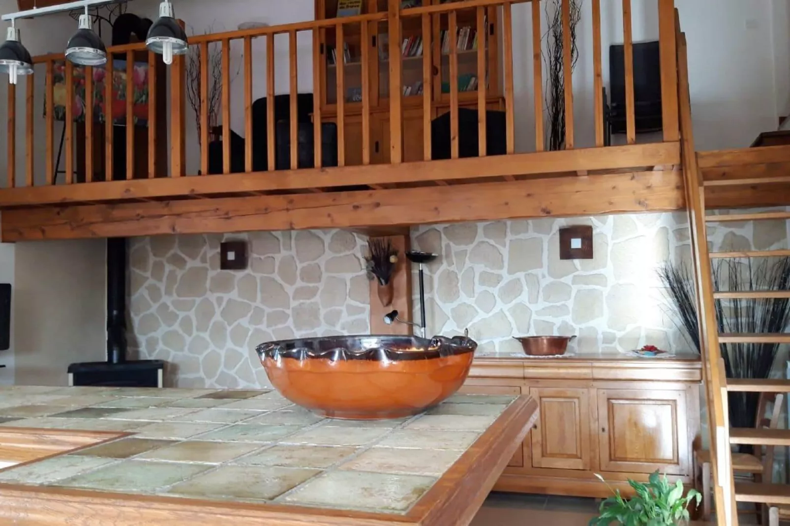 Maison de village-Kitchen