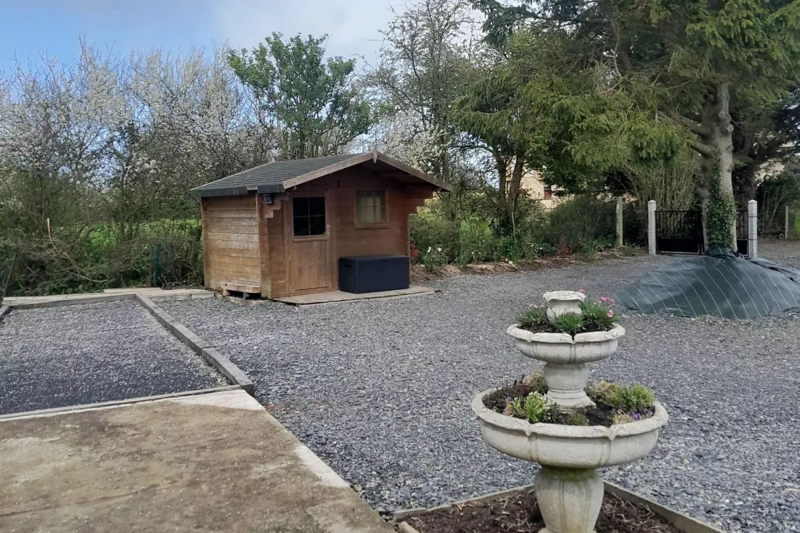 Chez Papounet-Garden winter