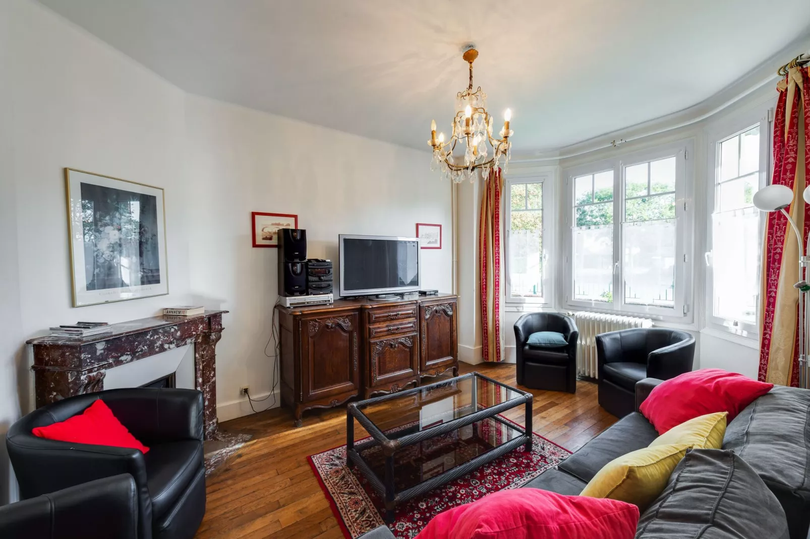 Villa Normande 10 pers-Living room