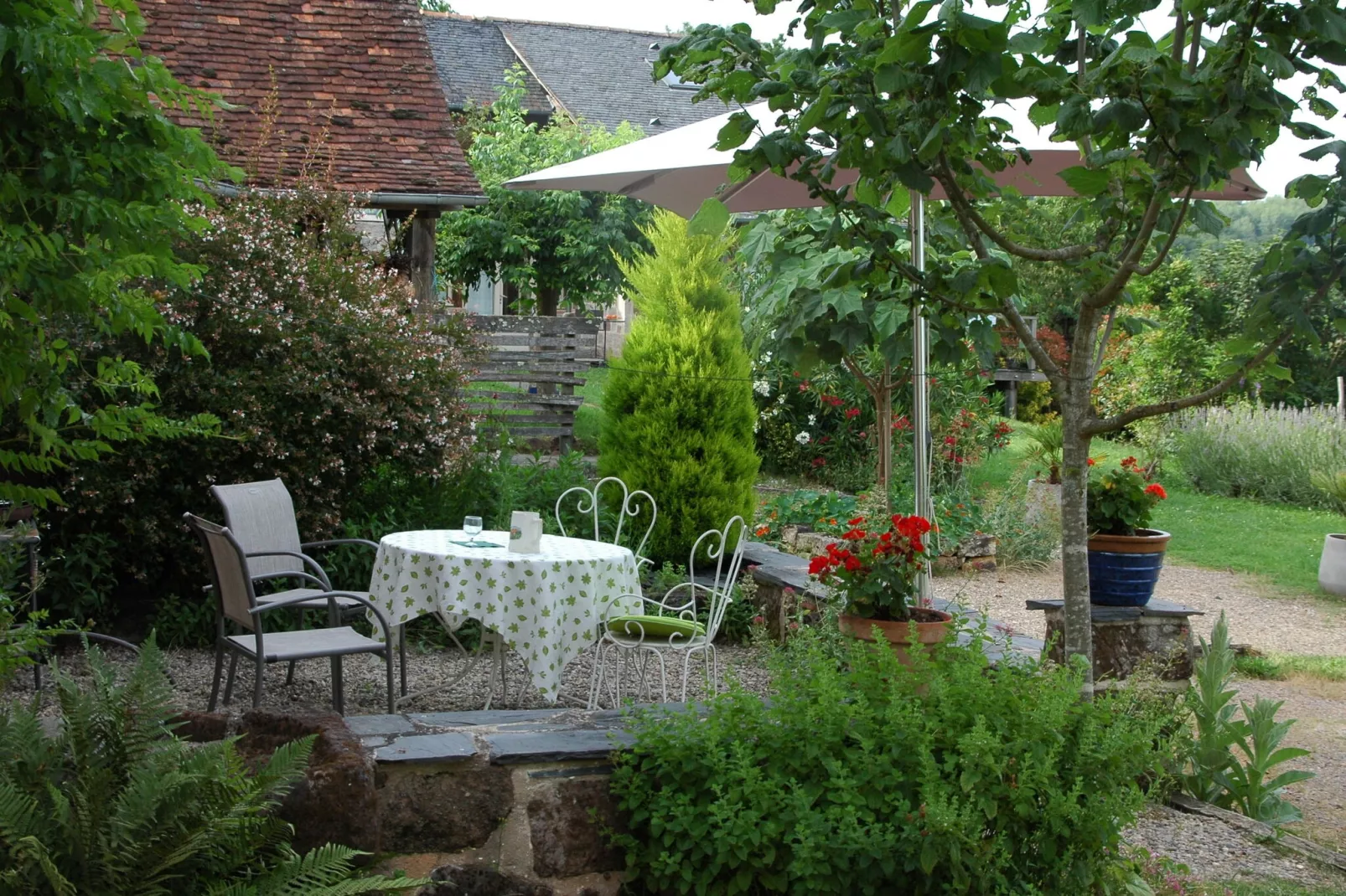 Gite La Porcherie-View summer