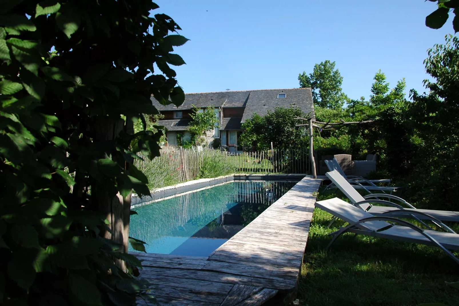 Gite La Porcherie-View summer