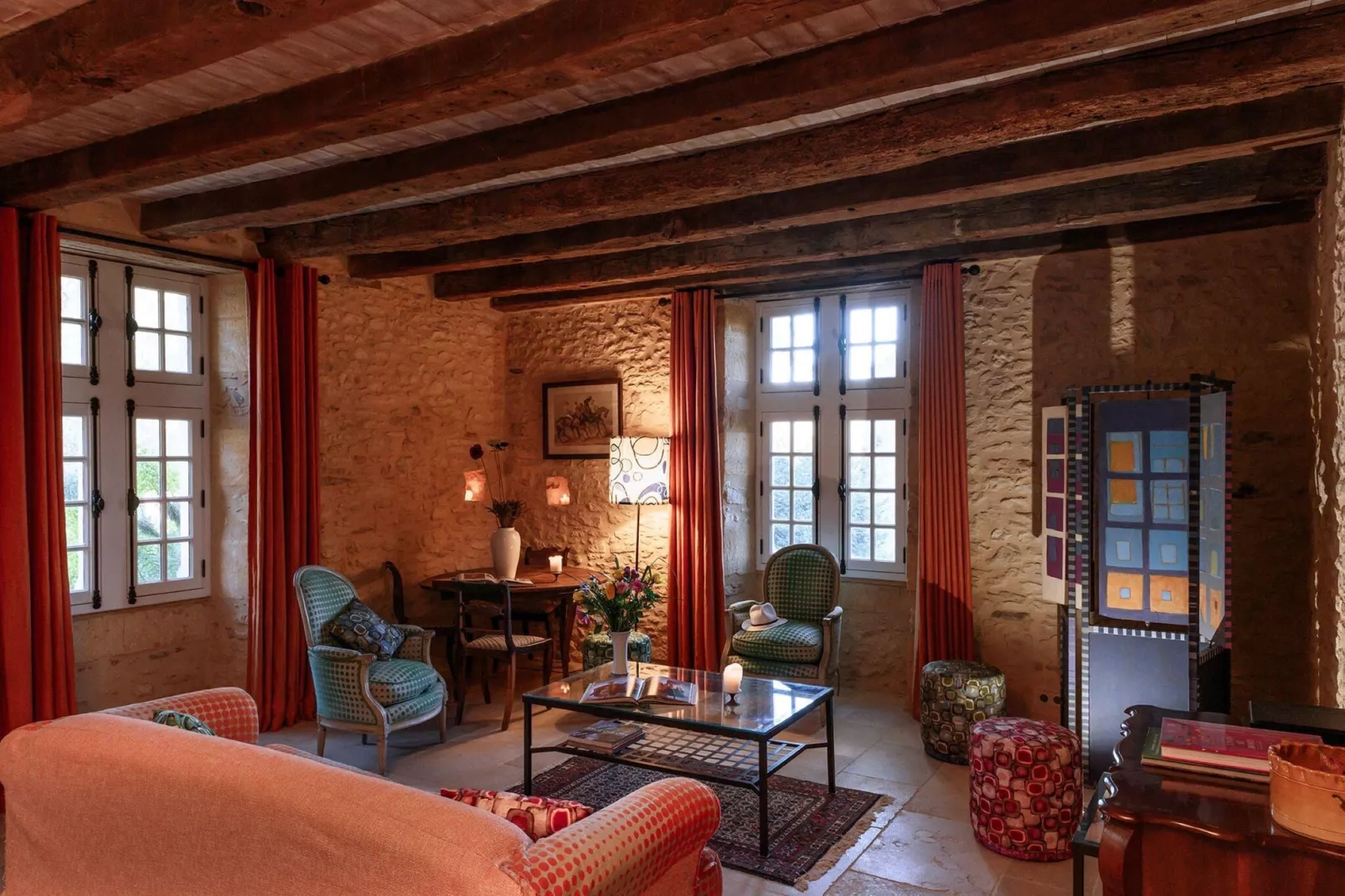 La Dépendance-Living room