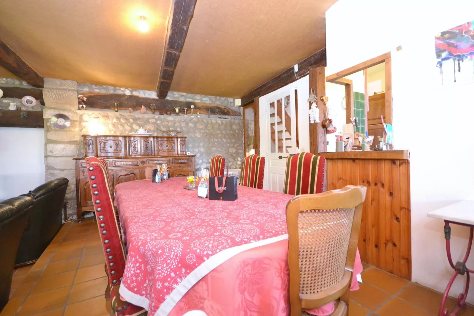 Maison de vacances - ALIXAN-Salle à manger