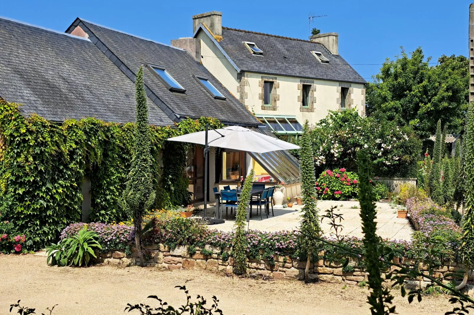 Ferienhaus in Sibiril-Exterior summer