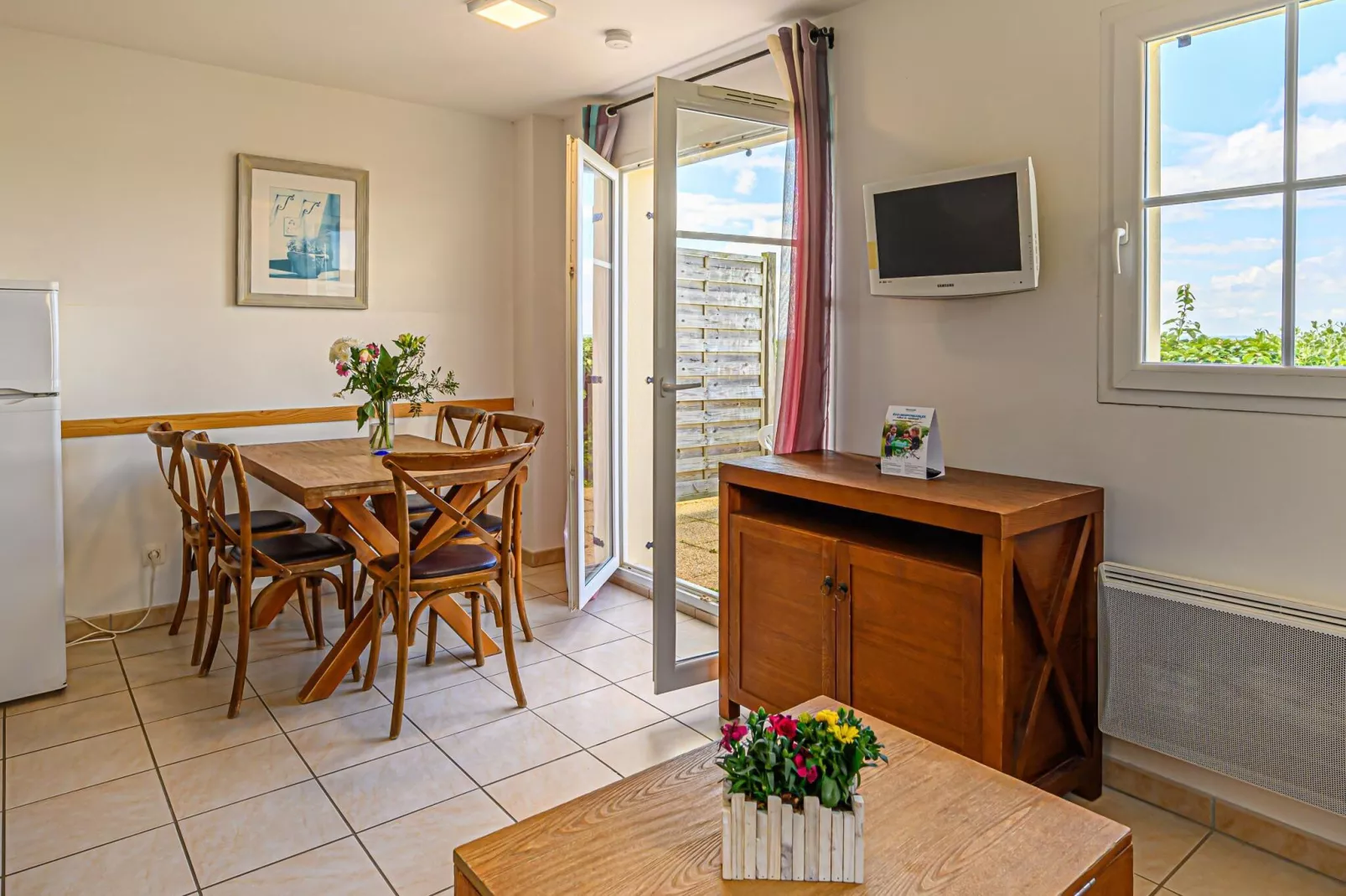 Residence les Terrasses de Pentrez 1-Wohnzimmer