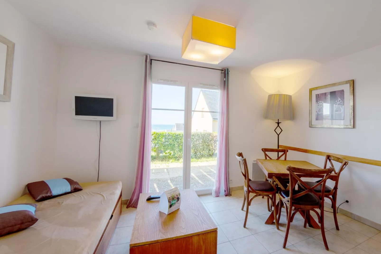 Residence les Terrasses de Pentrez 1-Wohnzimmer