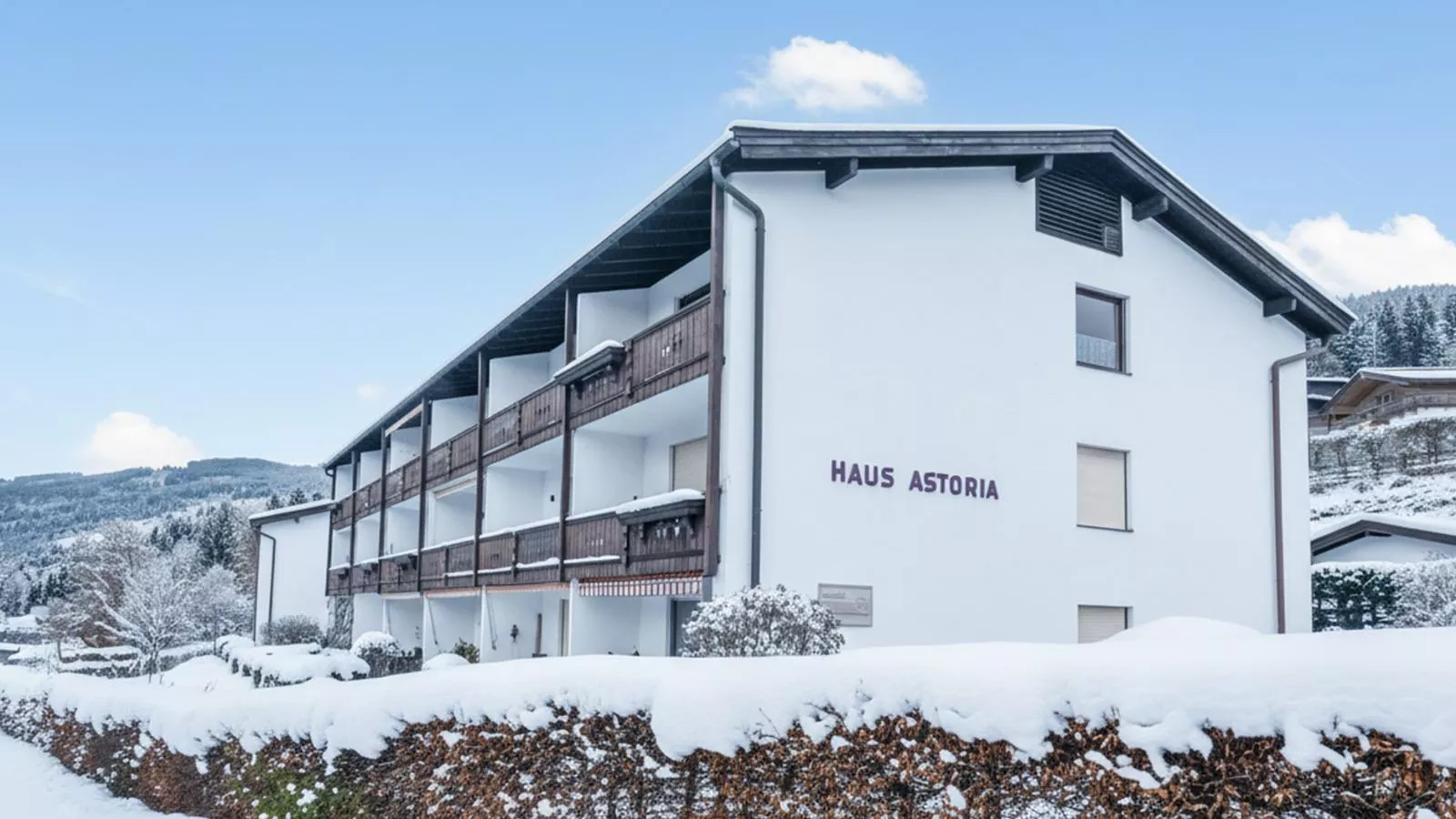 Kirchberg Panorama-Außenbereich Winter