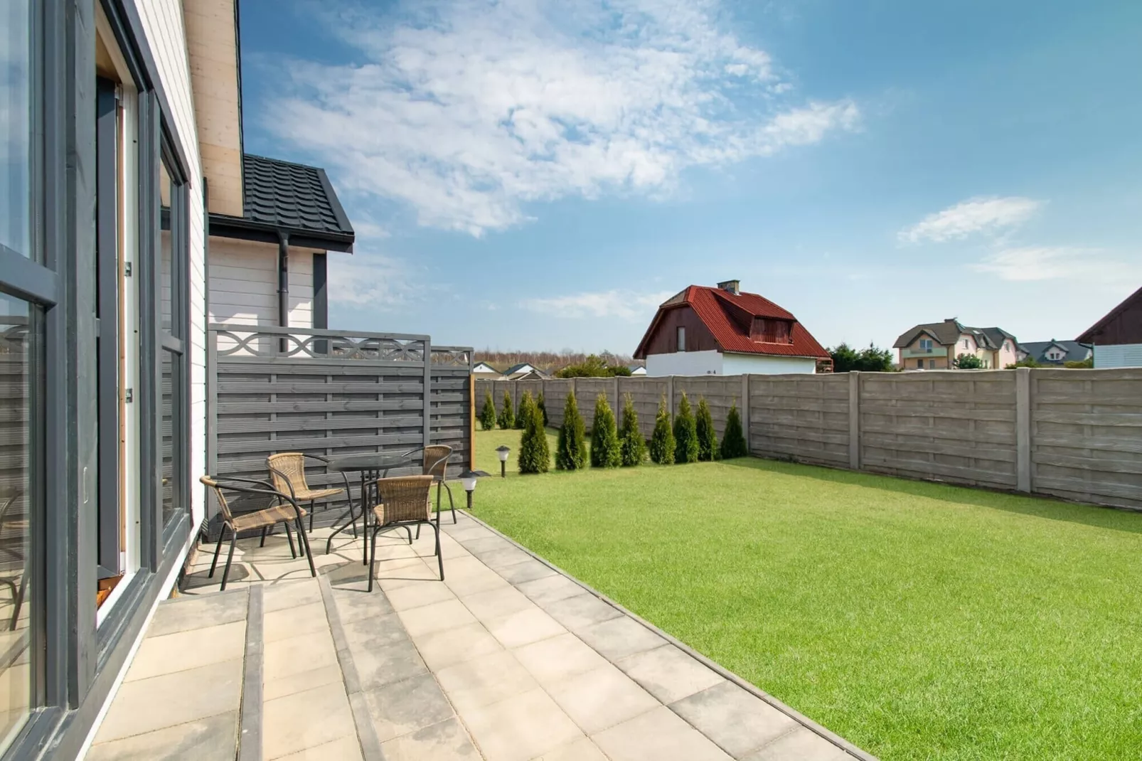 Domki wakacyjne dla 4 osób Łazy-Terrasse / balcon