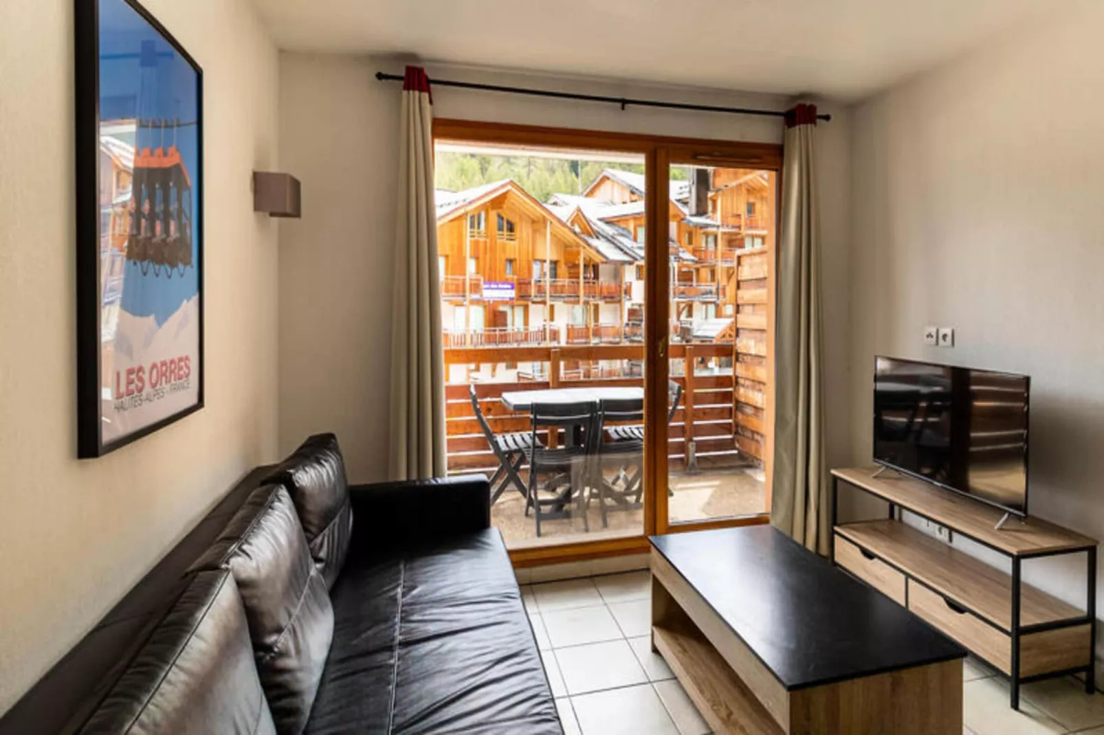 Résidence Le Balcon Des Airelles-Living room