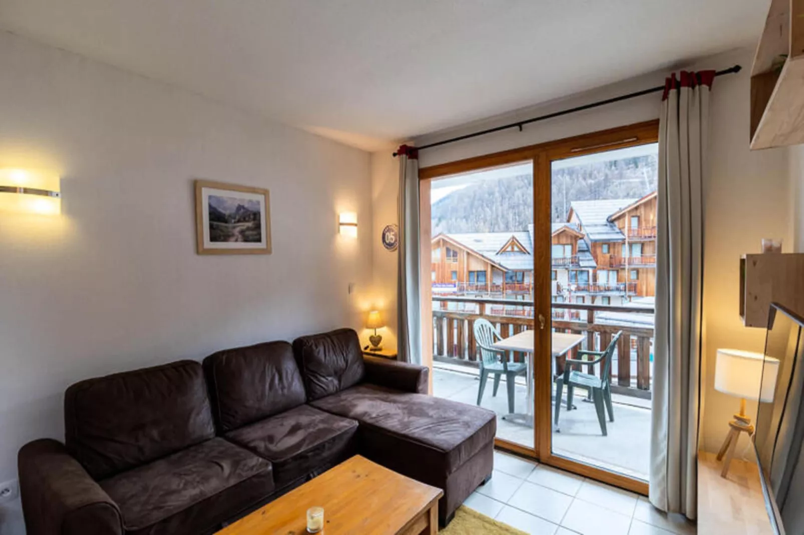 Résidence Le Balcon Des Airelles-Living room