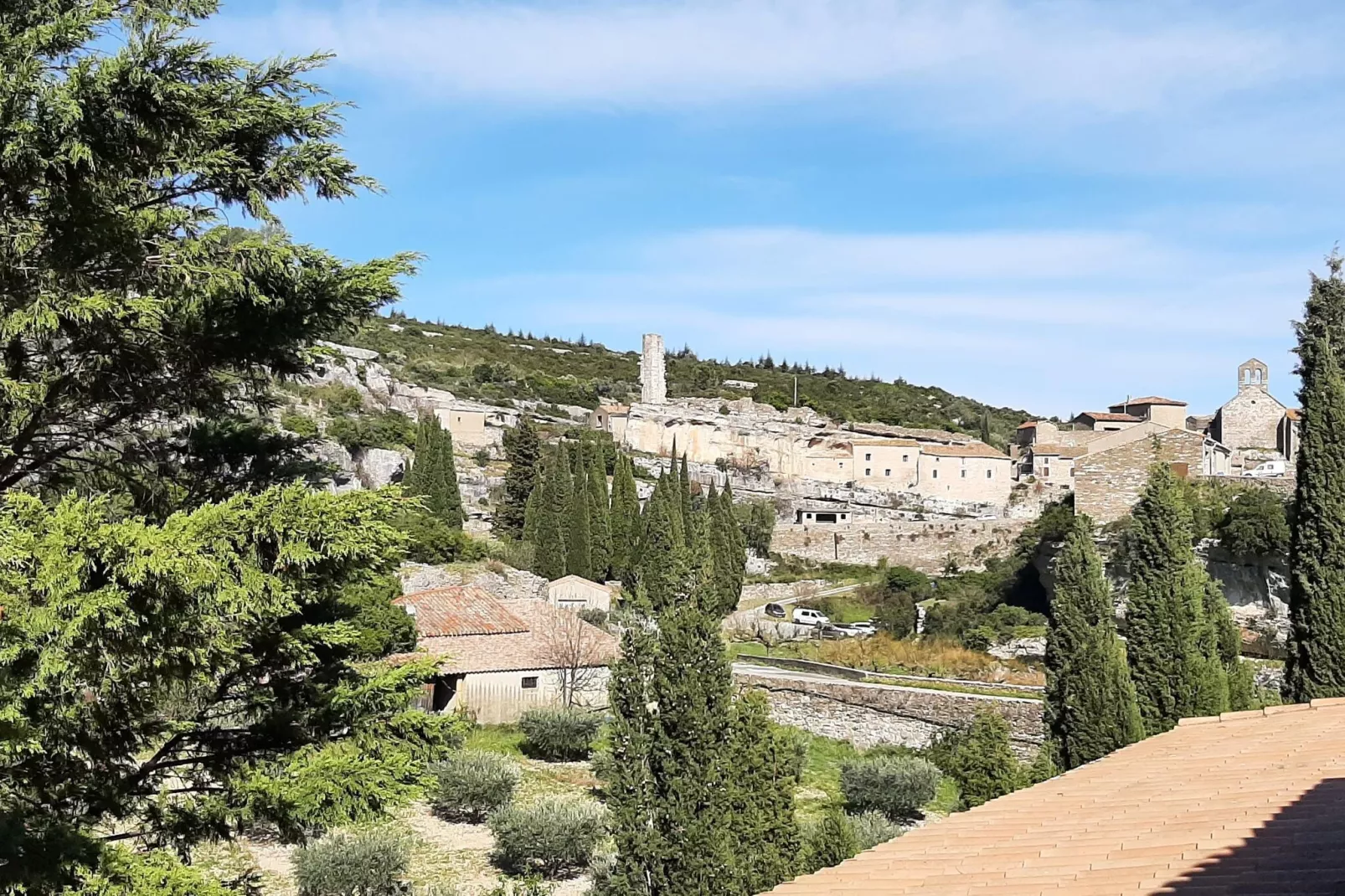 Villa Les Gorges-Vue d'été