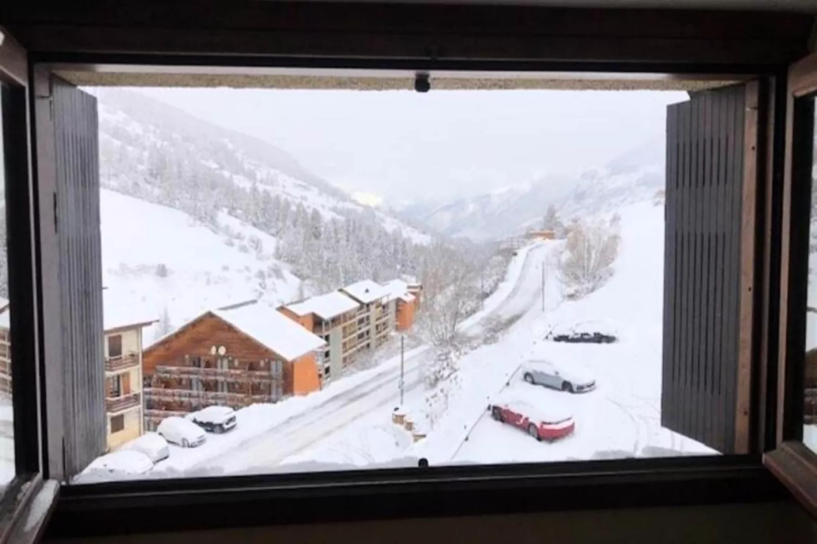 Résidence Colchiques - Aussicht Winter