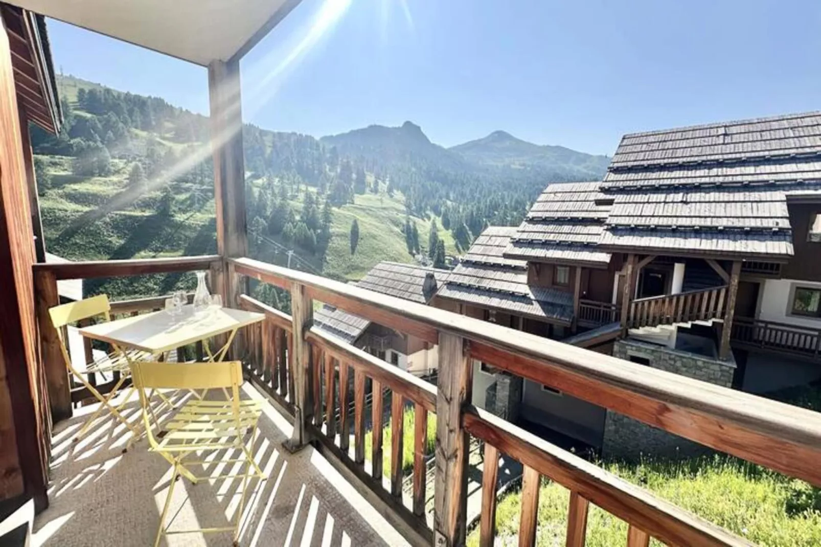 Résidence Le Hameau Des Rennes - Terrasse/Balkon