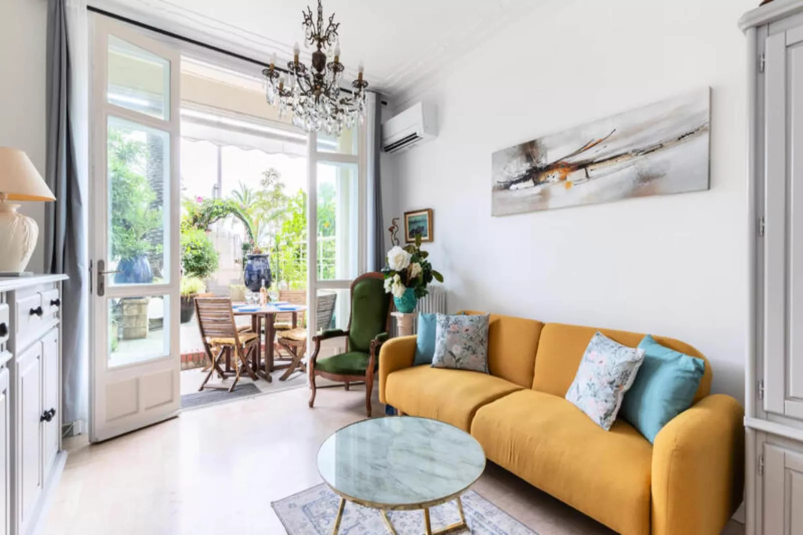 Appartements à Nice-Wohnzimmer