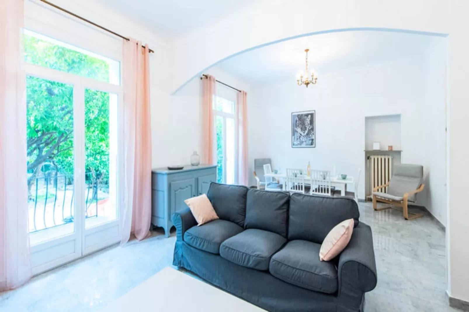 Maison à Nice-Living room