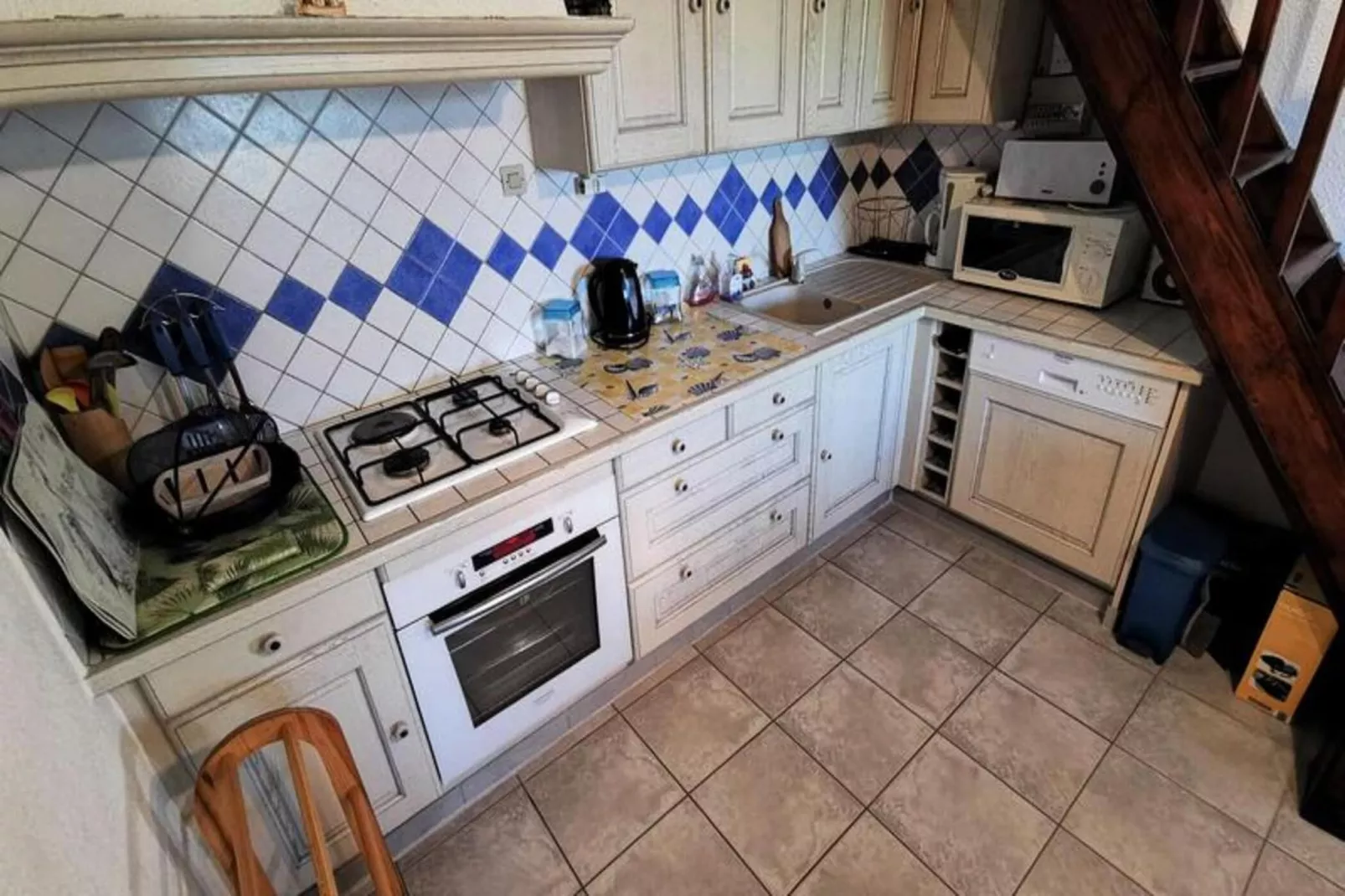 Résidence Village Merlin-Küche