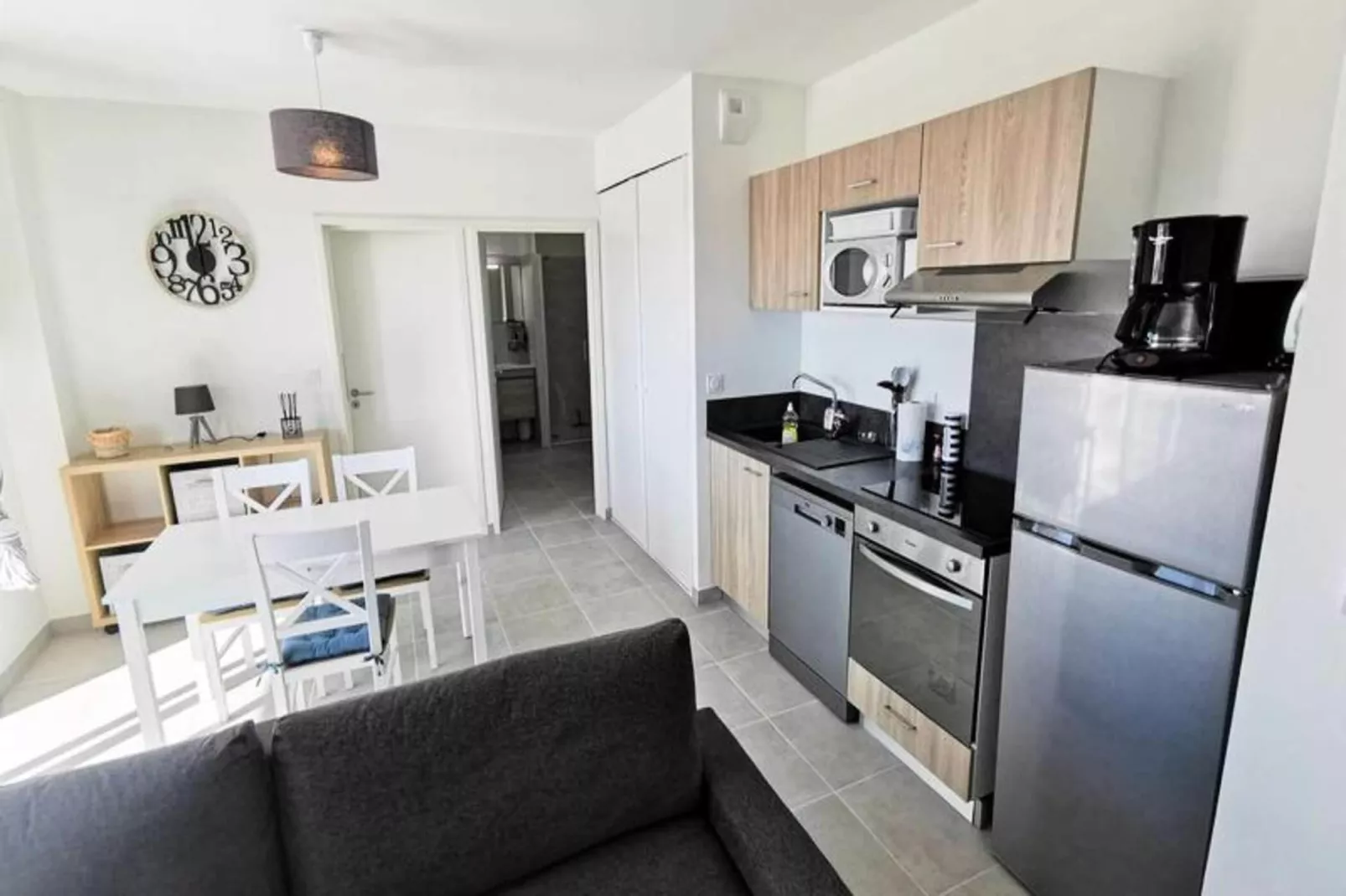 Résidence Les Voiles Blanches-Living room