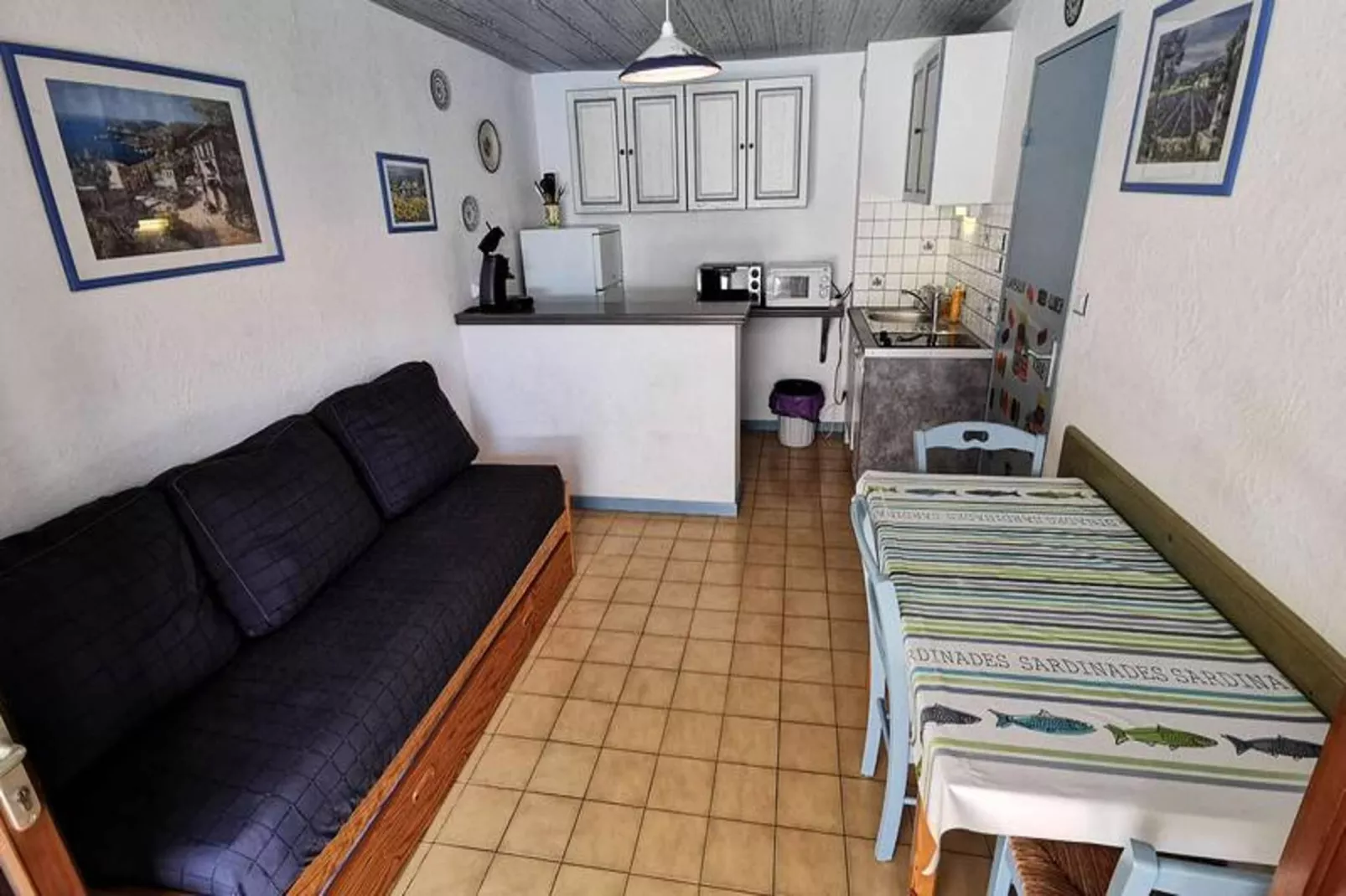 Résidence Grande Bleue-Wohnzimmer