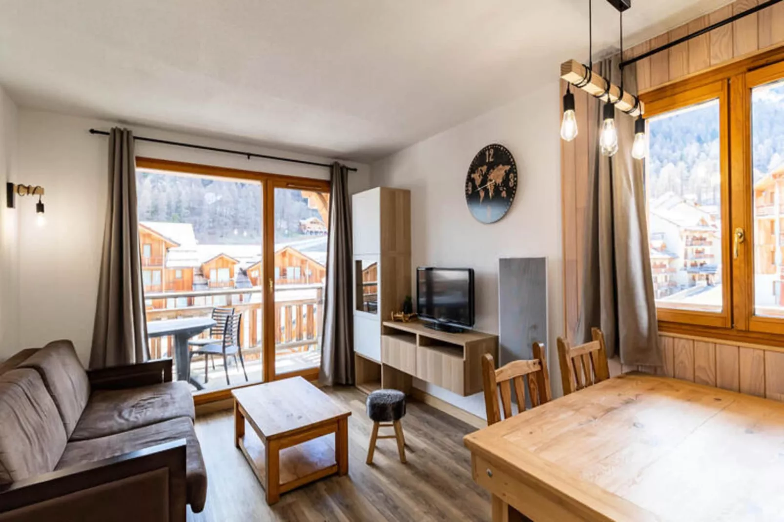 Résidence Le Balcon Des Airelles-Living room