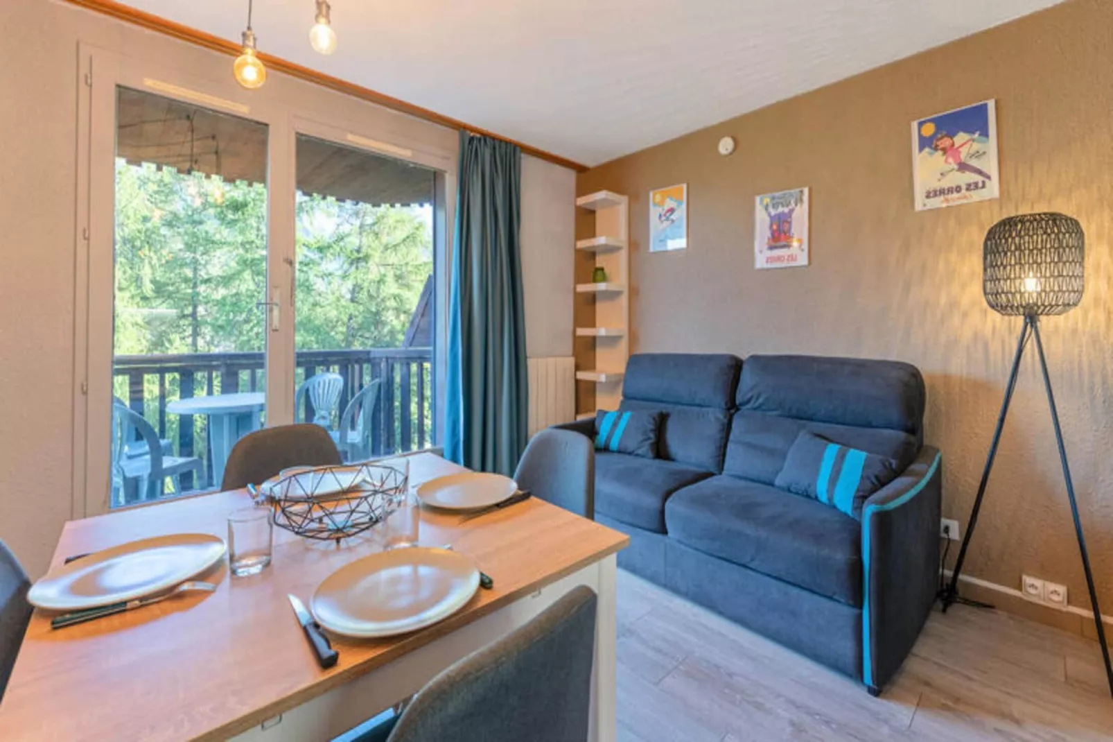 Résidence Le MÉale-Wohnzimmer