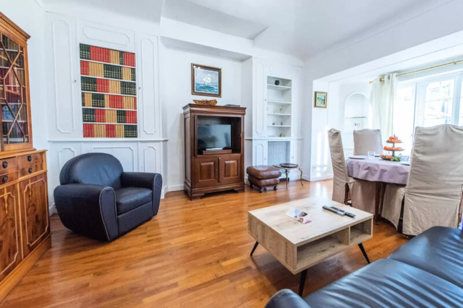 Appartements à Nice-Wohnzimmer