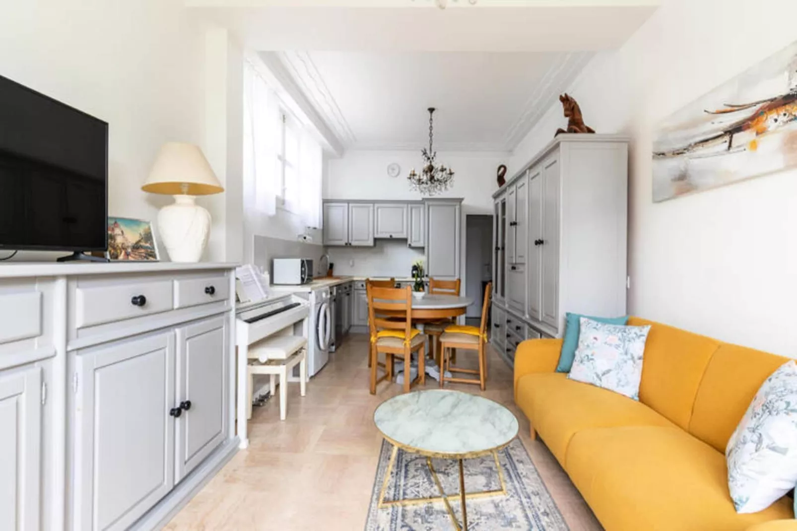 Appartements à Nice-Wohnzimmer