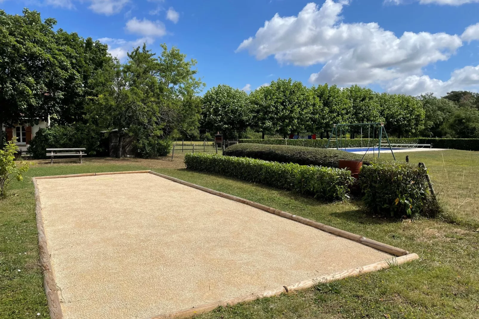La Bergerie les Drageonnières-Jardin d'été