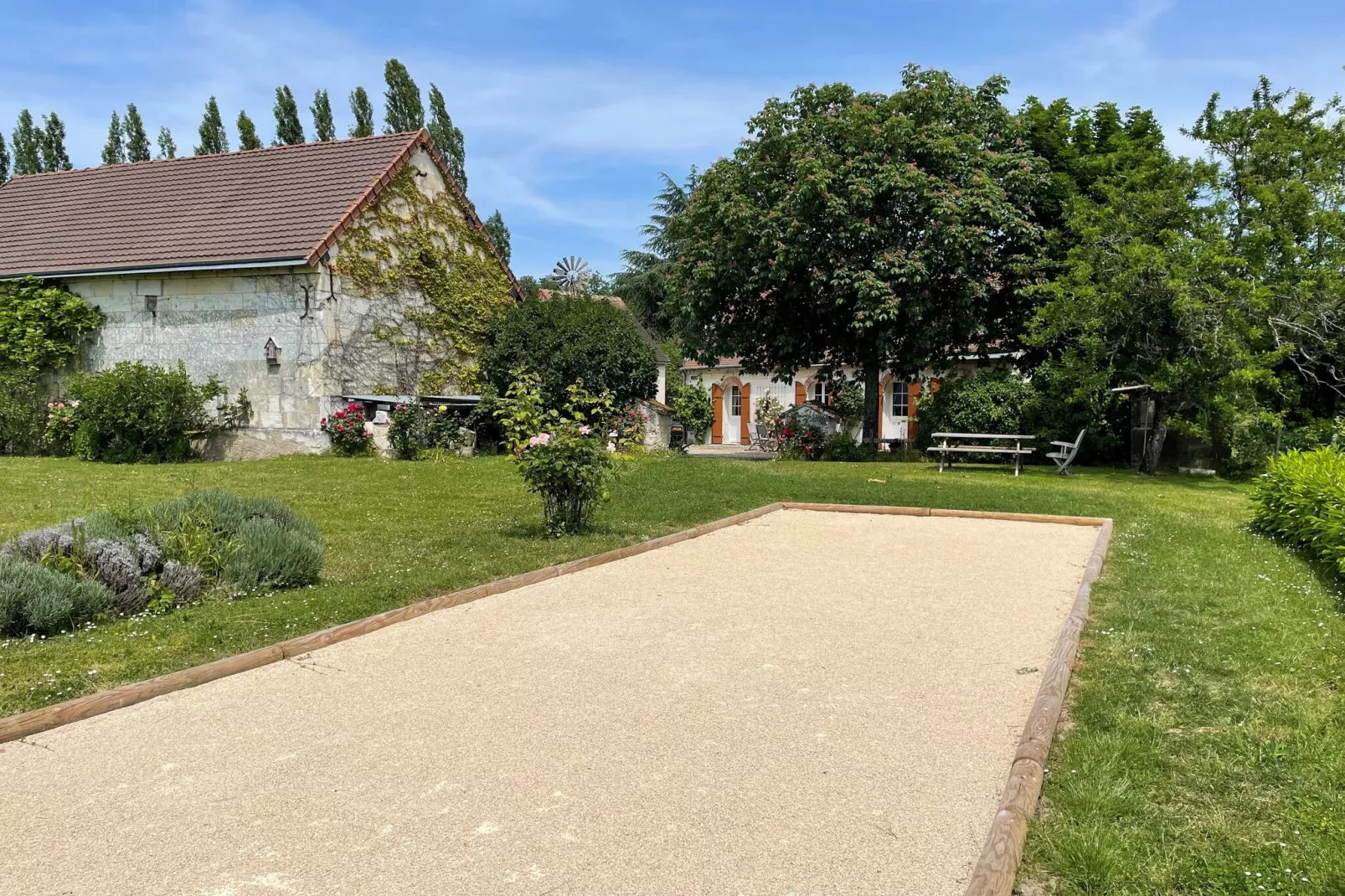 La Bergerie les Drageonnières-Jardin d'été