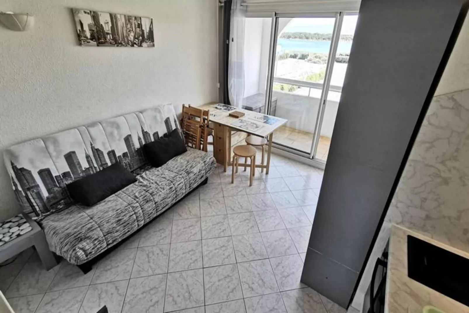 Résidence Terrasses De La Mediterranee 1-Wohnzimmer