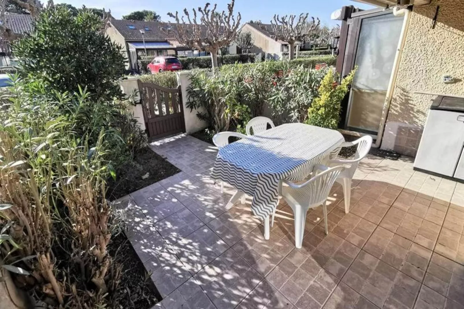 Résidence Village Merlin-Terrasse/Balkon