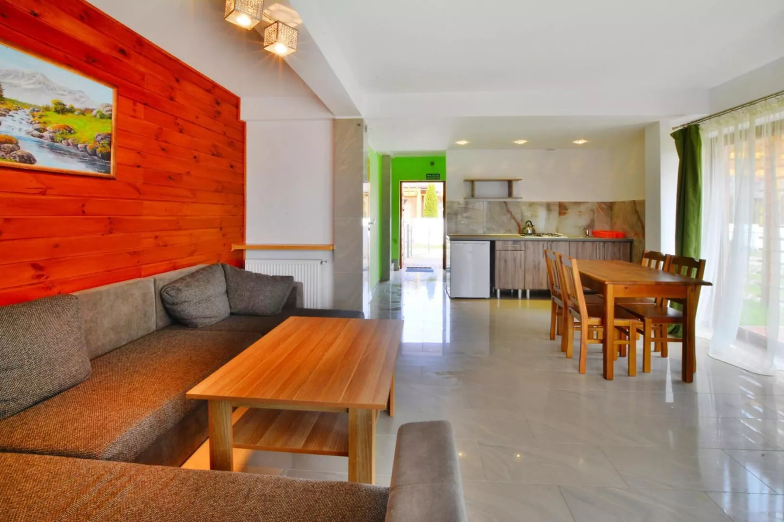 Dom DUŻY 86 m2 dla max 4 osób Sarbinowo-Living room