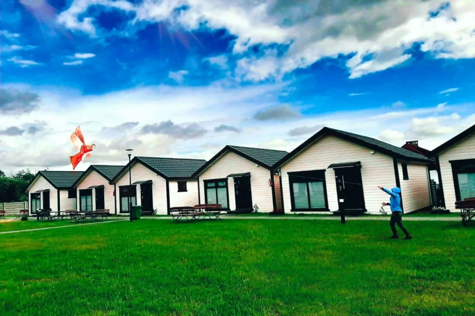 Domki wakacyjne dla 4 osób Łazy-Extérieur été