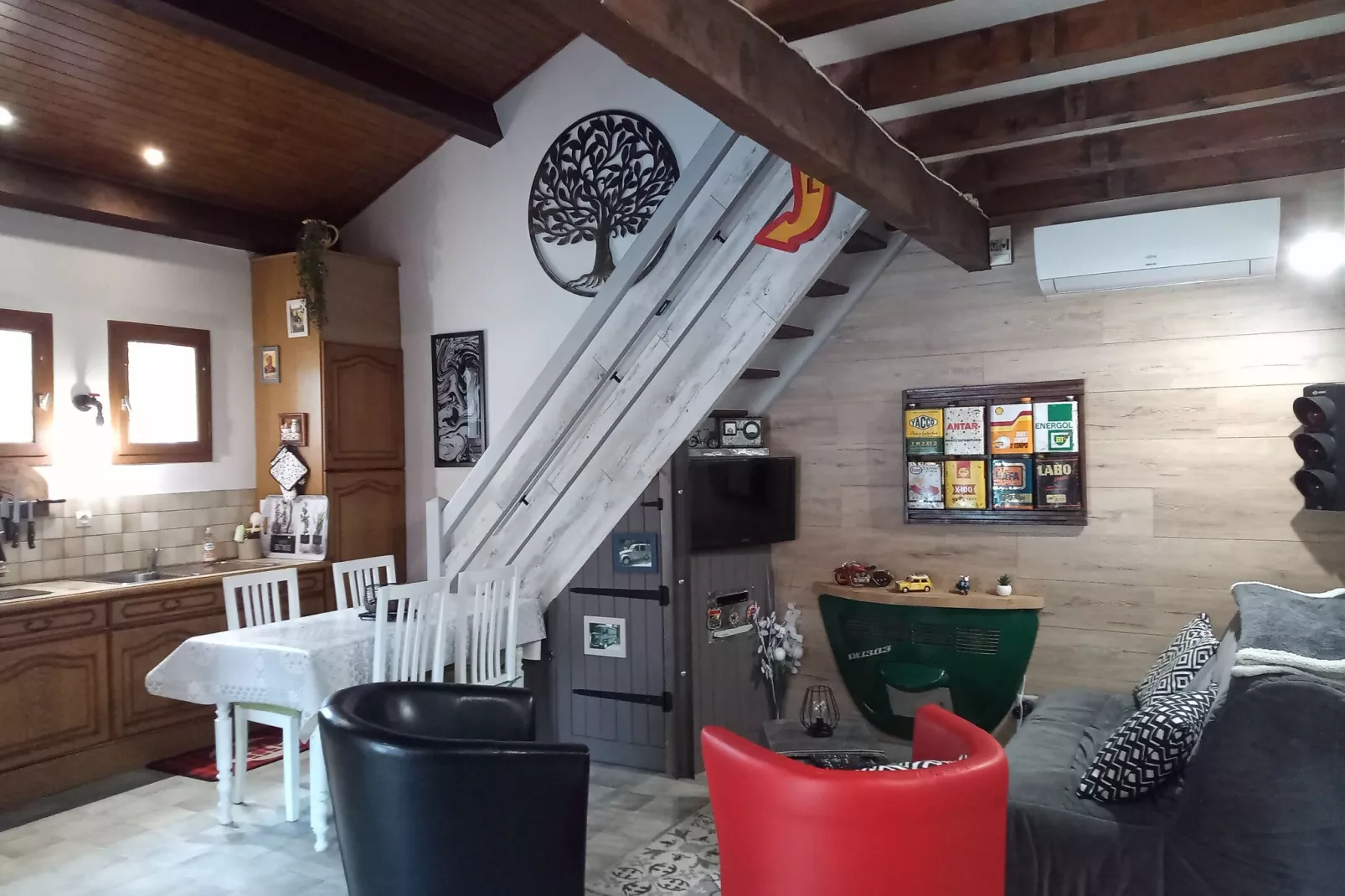 Le Club des cinq-Wohnzimmer