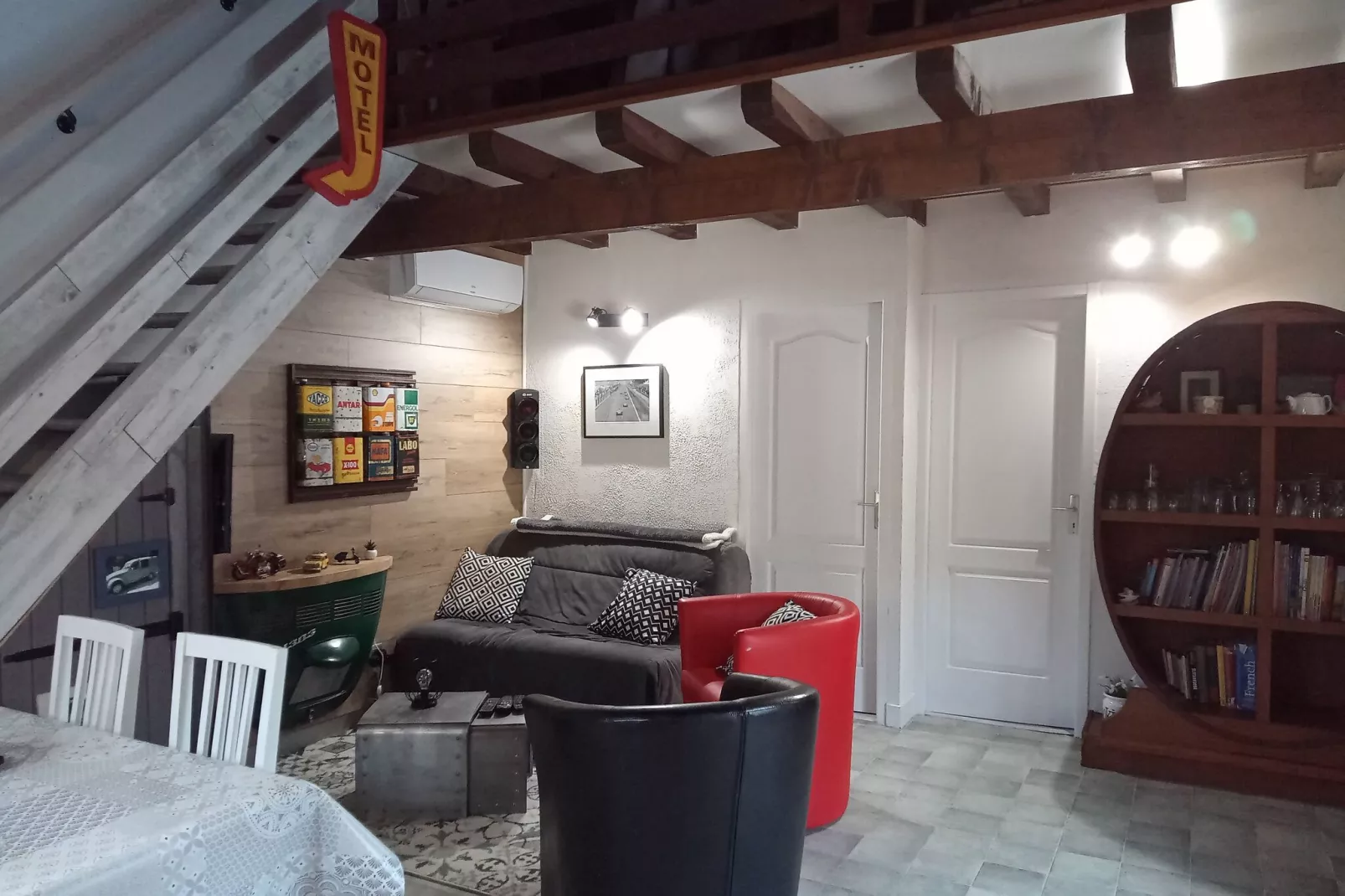 Le Club des cinq-Wohnzimmer