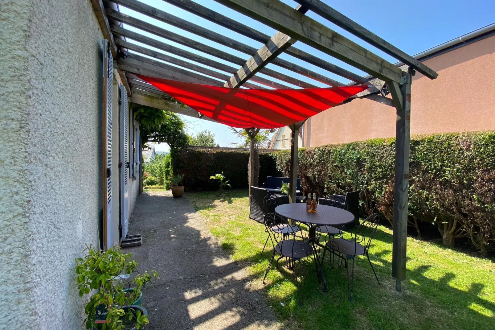 Ferienhaus Donville-les-Bains-Extérieur été