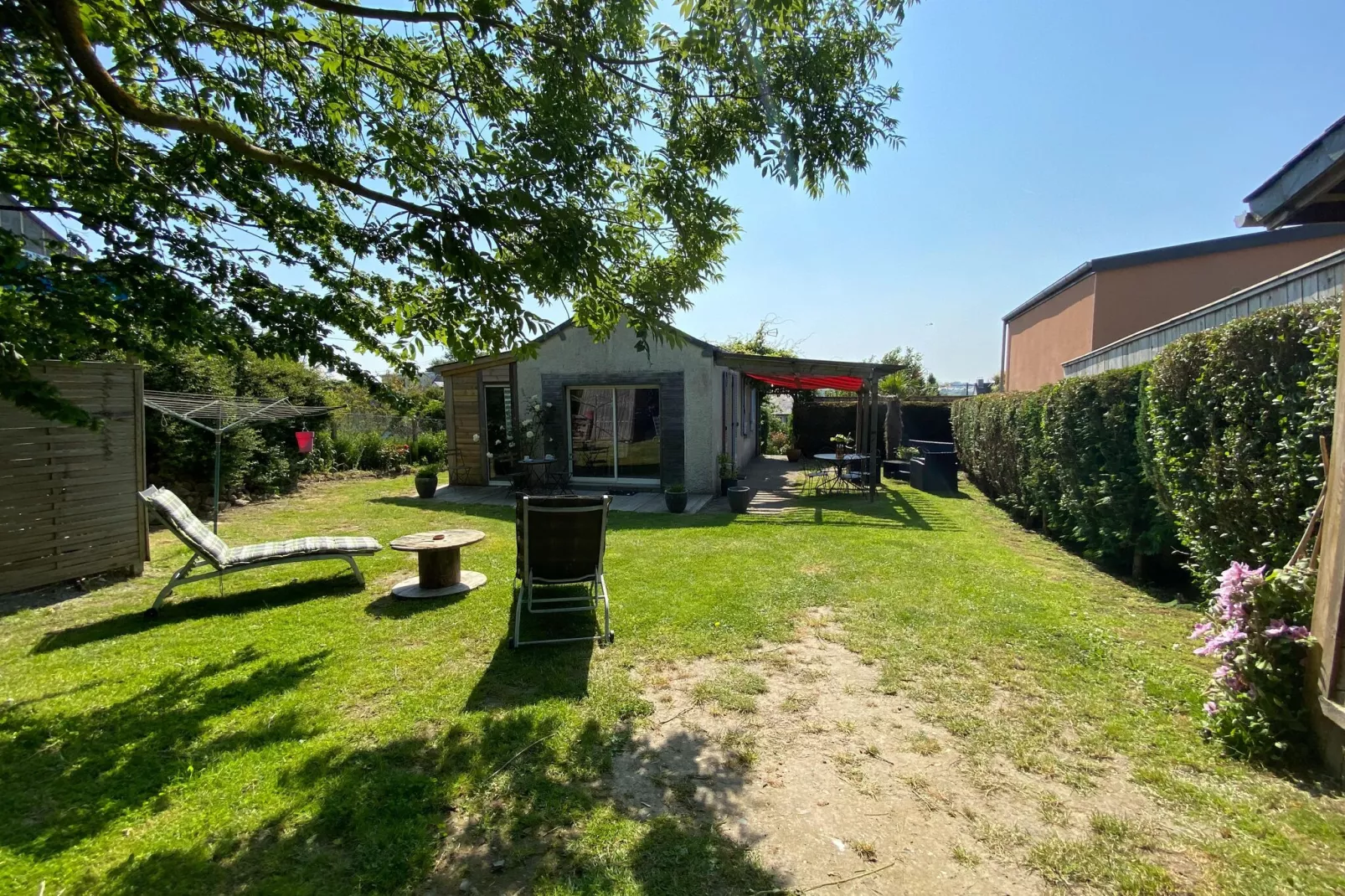 Ferienhaus Donville-les-Bains-Extérieur été
