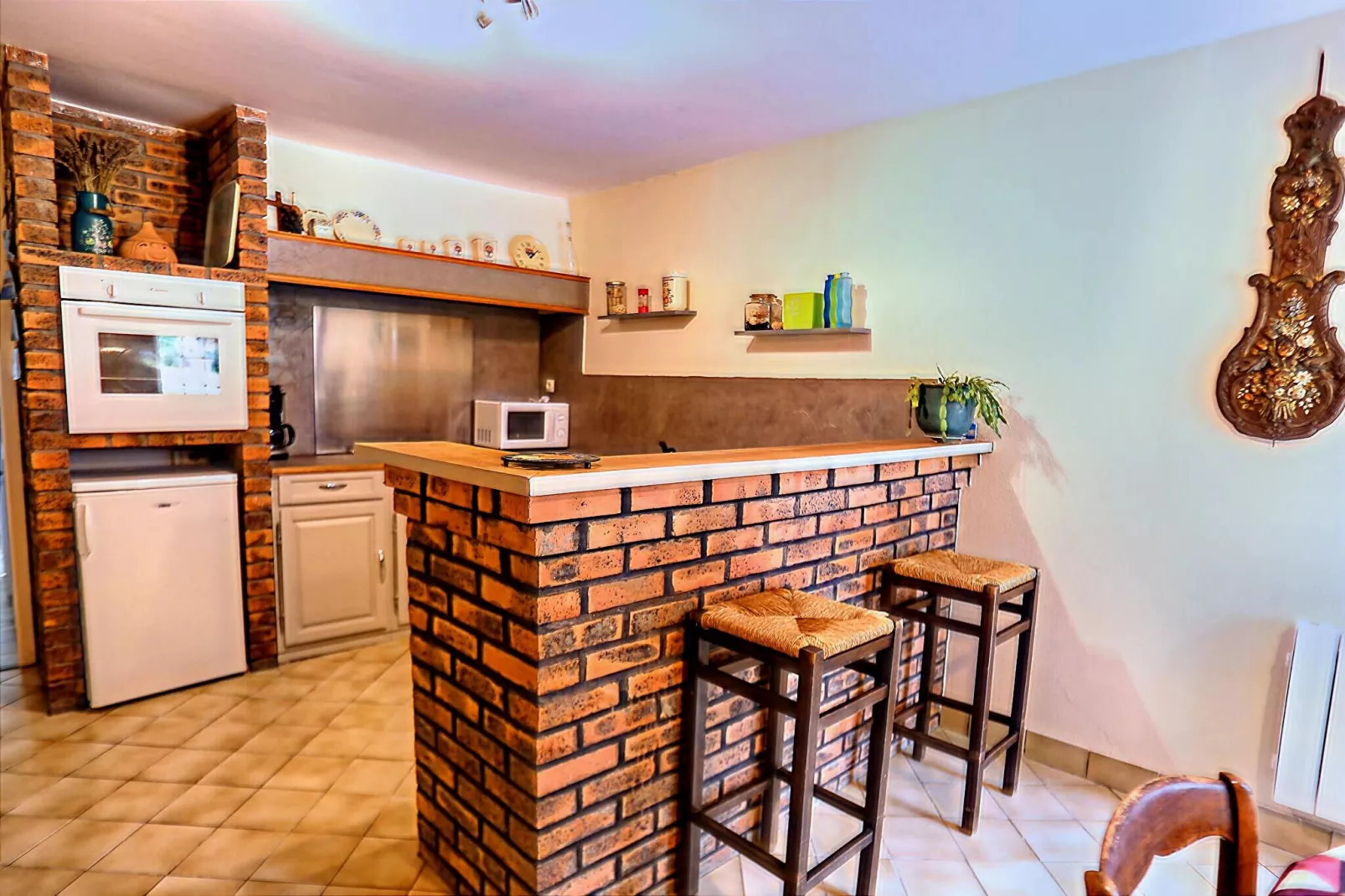 Maison de vacances Montaigu les Bois-Kitchen